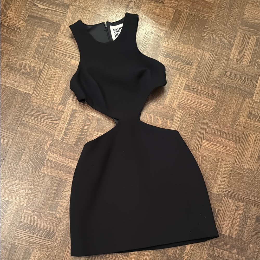 Fausto Puglisi Black Cut-Out Dress size IT36